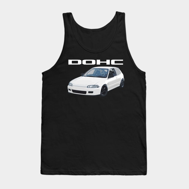 SIR II EG hatch B16 DOHC VTEC Initial D Tank Top by cowtown_cowboy